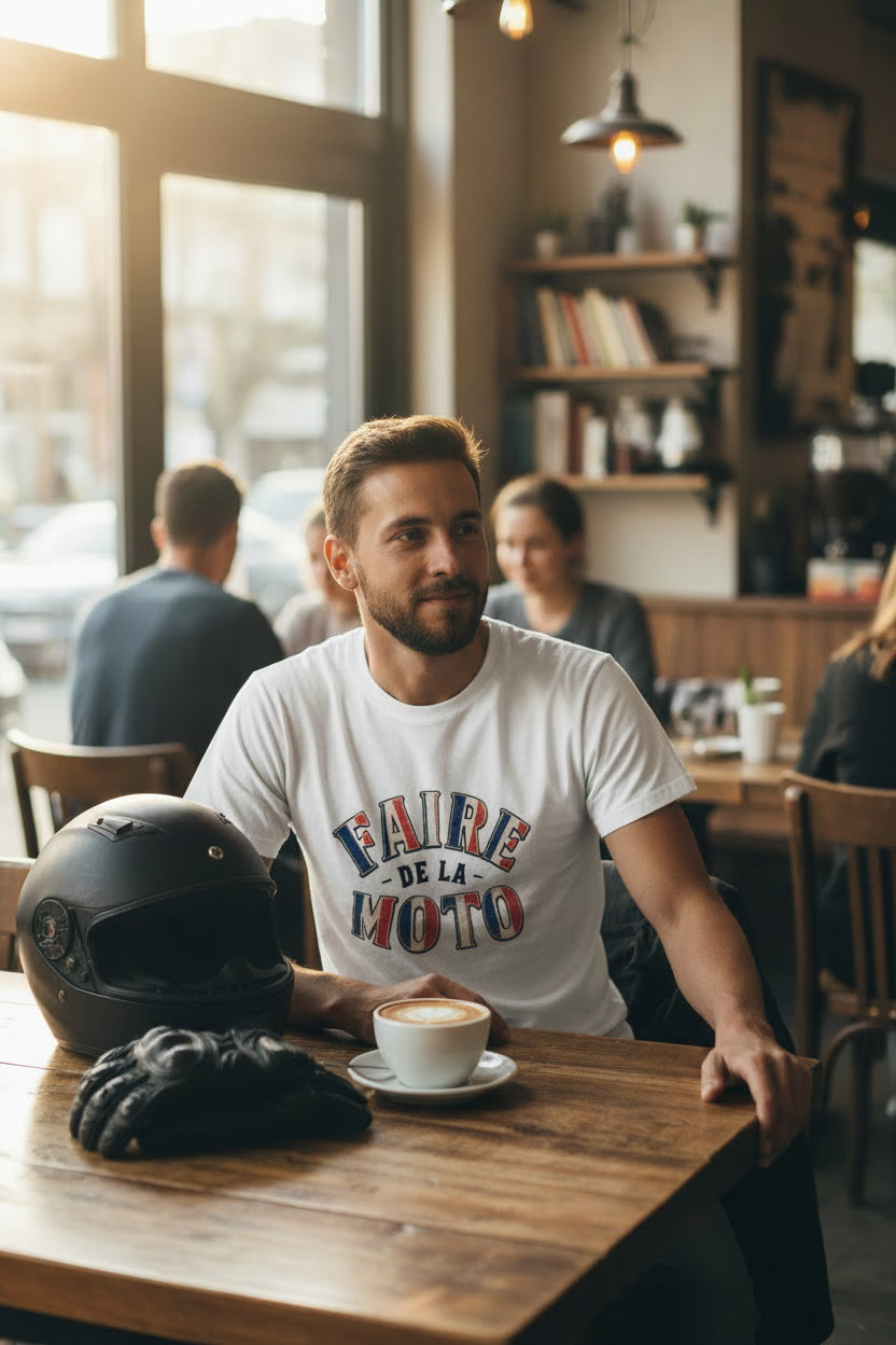 Basic white tee
